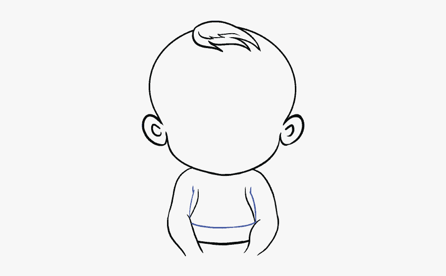 How To Draw A - Baby Easy To Draw, Transparent Clipart