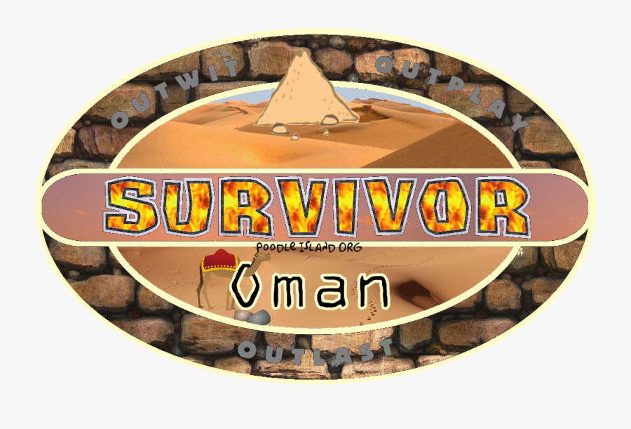 Survivor - Oman - Label - Rum Cake, Transparent Clipart