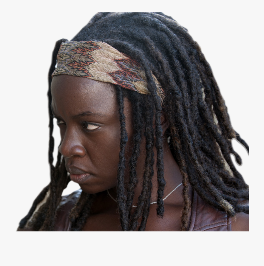 Clip Royalty Free Download Clip Hair Dreadlock - Michonne Braids, Transparent Clipart