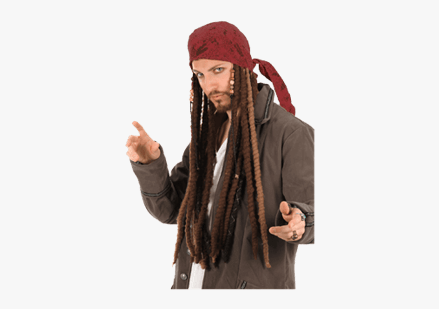 Clip Art Monkey With Dreads - Jack Sparrow, Transparent Clipart