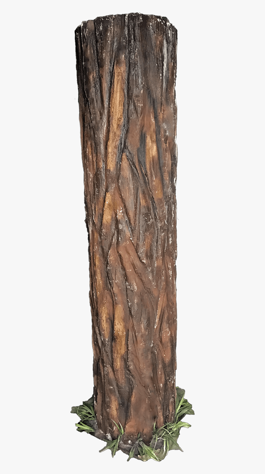 Fake Tree Trunk Prop - Tree Trunk Transparent Background, Transparent Clipart
