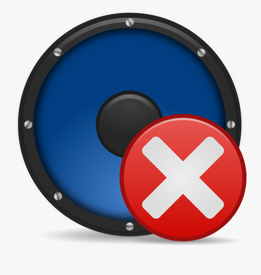 Computer Icons Sound Icon Loudspeaker Symbol - Transparent Png Speaker Round Png, Transparent Clipart