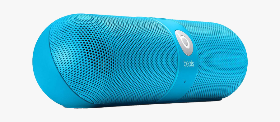 Portable Speaker Png Clipart - Beats Pill Speaker Blue, Transparent Clipart