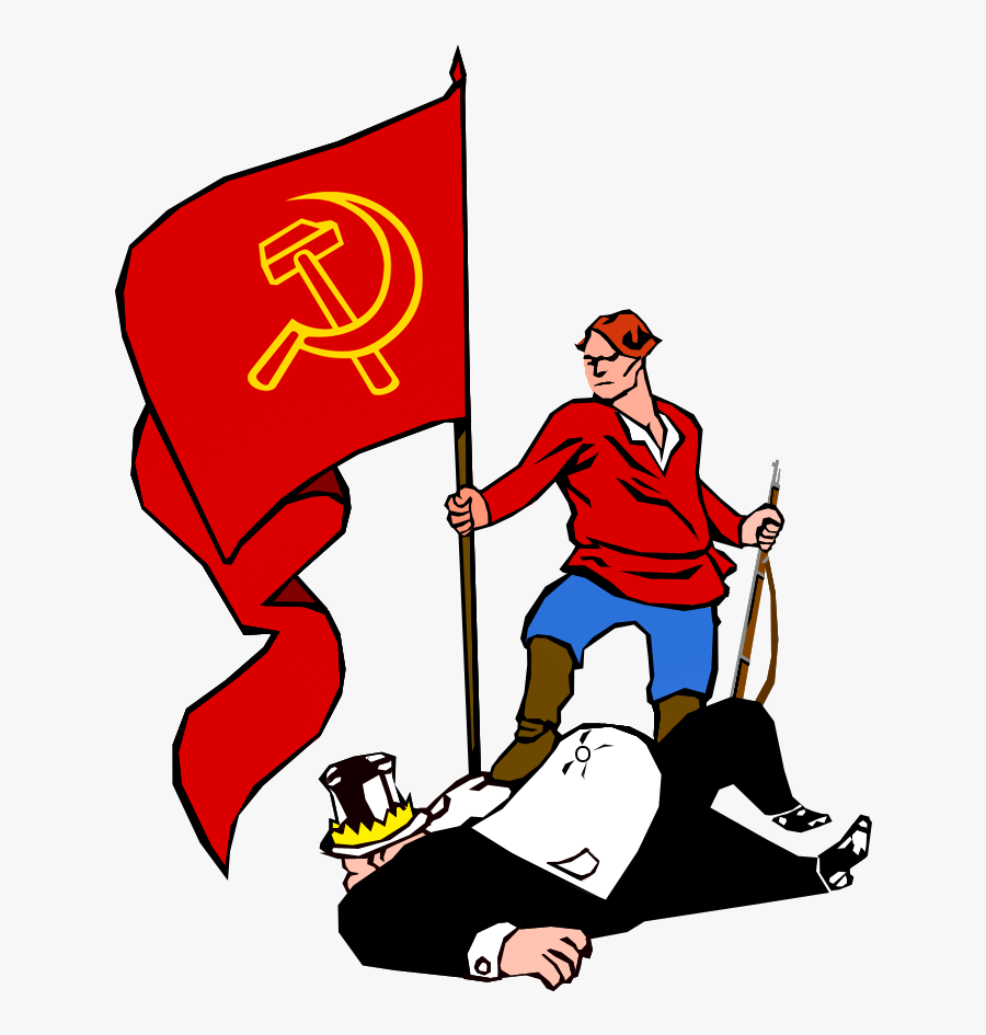 Leader Clipart Dictator - Communism Vs Capitalism Propaganda, Transparent Clipart