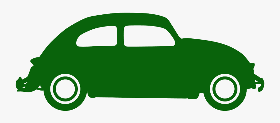 Vw Beetle Silhouette Vector, Transparent Clipart