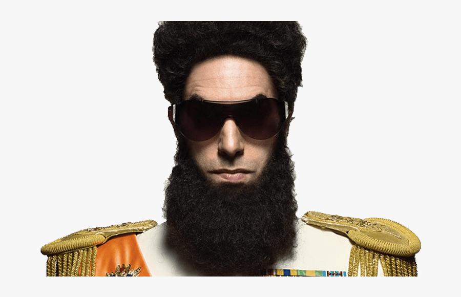 The Dictator - Sacha Baron Cohen Dictator, Transparent Clipart