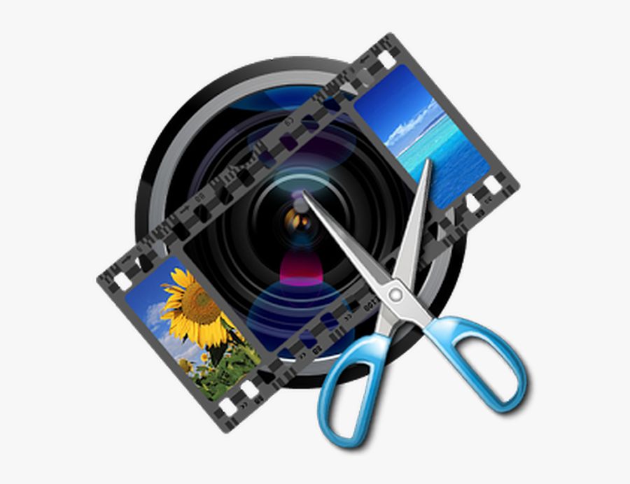 Video Camera Clipart Video Editing - Video Editing Tools Png, Transparent Clipart