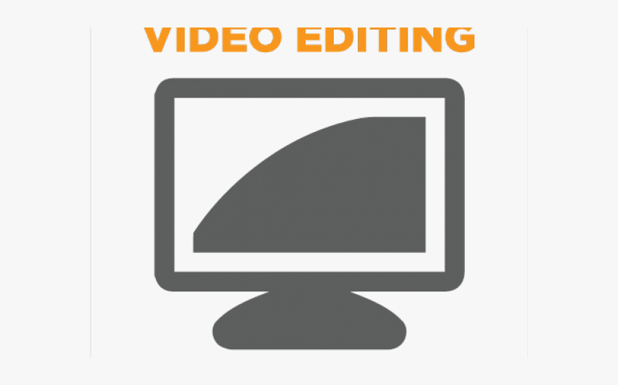 Studio Clipart Video Editing - Computer Monitor, Transparent Clipart