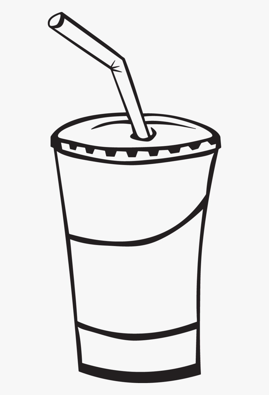 Soda Clipart Black And White, Transparent Clipart