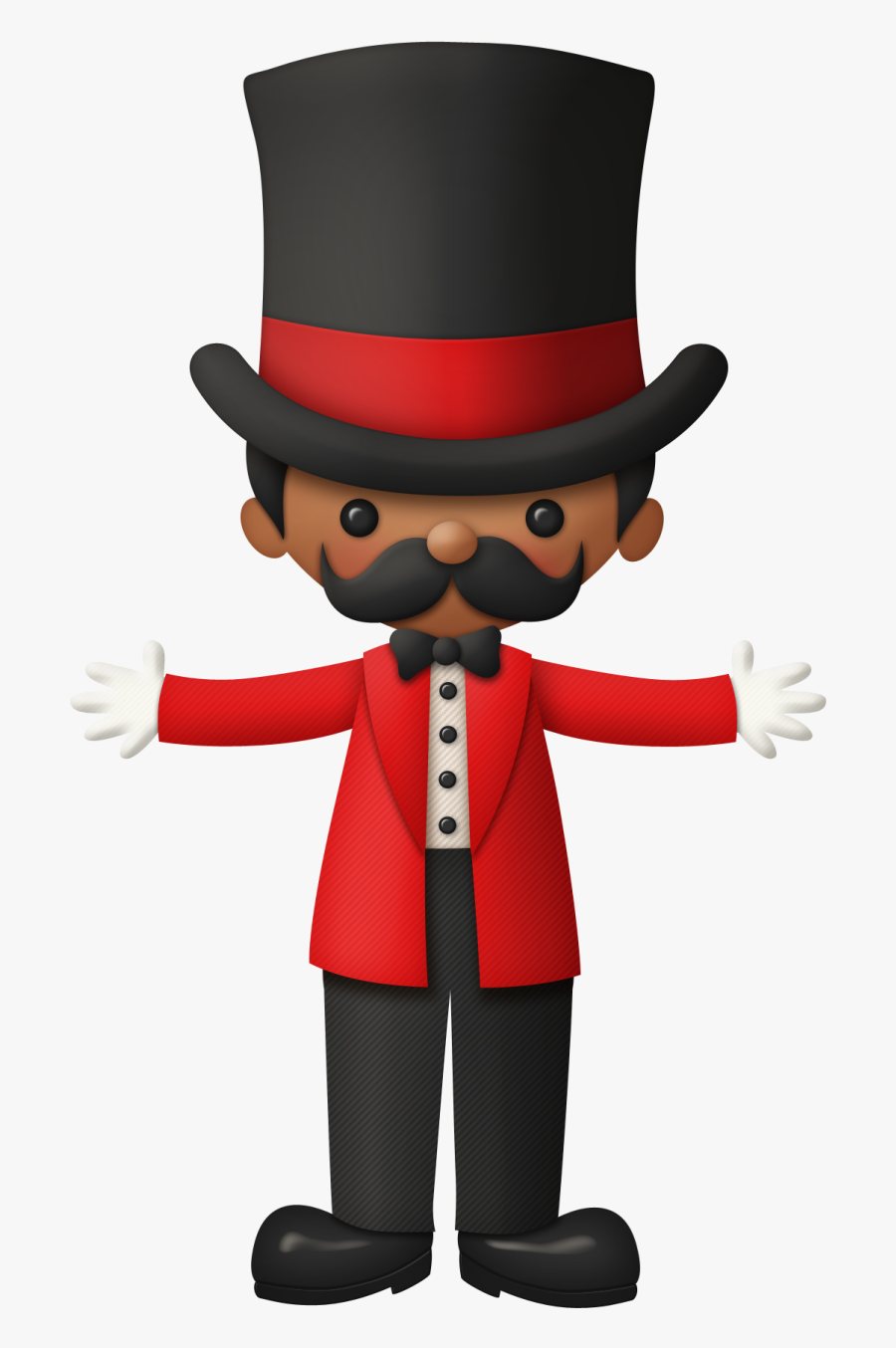 Presentador De Circo Dibujo, Transparent Clipart