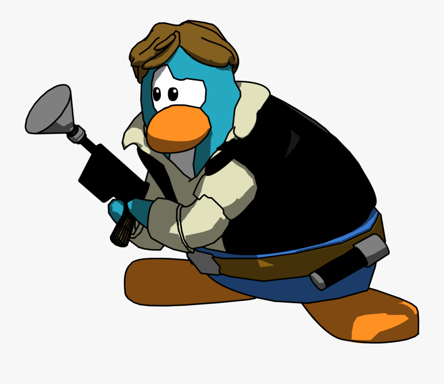 Starwars 2013 Game Shooter Player - Construction Worker Club Penguin, Transparent Clipart