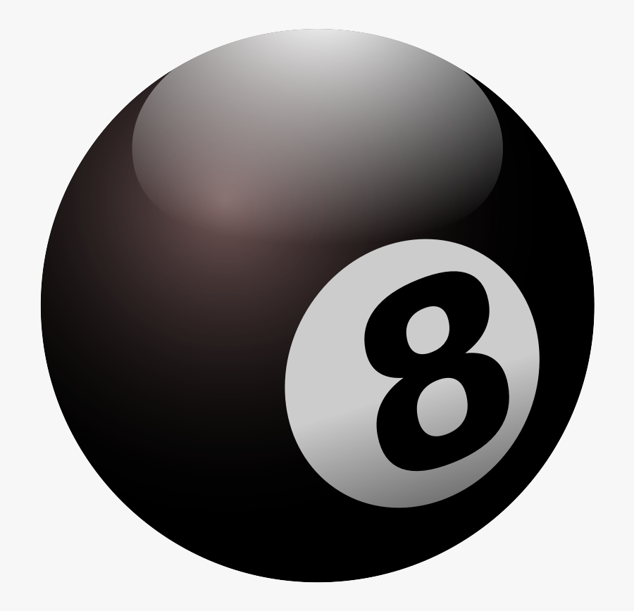 8 Ball Logo Png, Transparent Clipart
