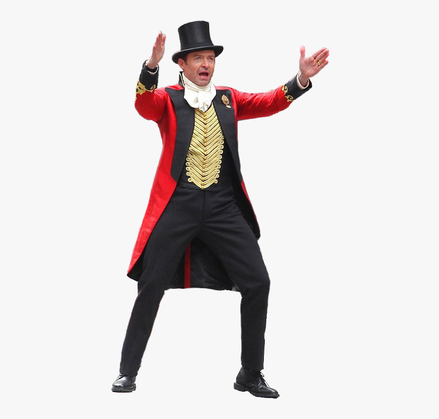 Ringmaster - Greatest Showman Hugh Jackman Full Body, Transparent Clipart
