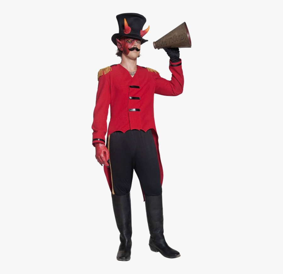 Circus Ringmaster Costume Clown Barnum"s American Museum - Ringleader Costume, Transparent Clipart