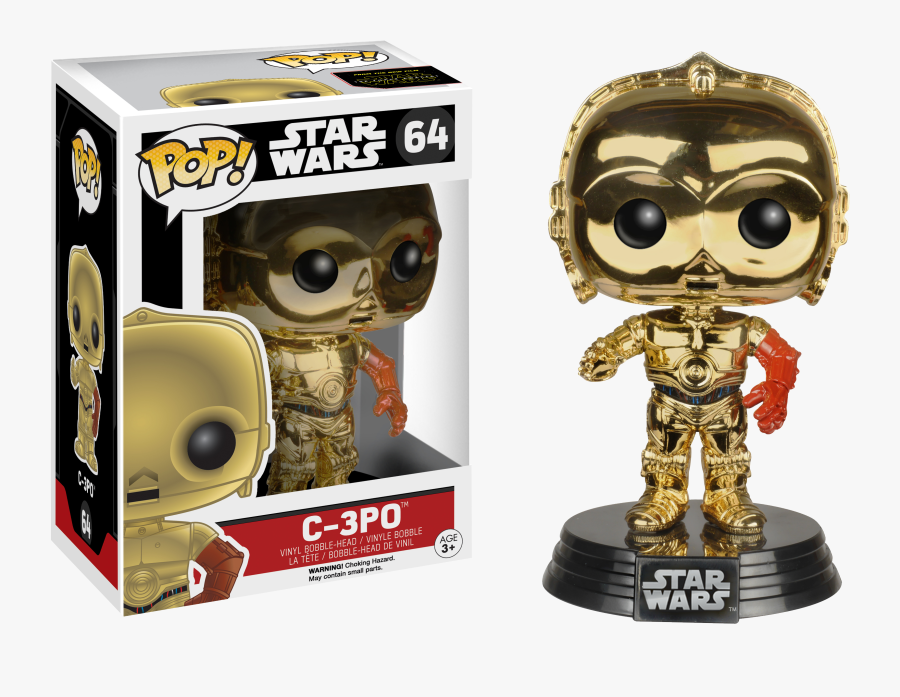 Funko Pop Star Wars C 3po, Transparent Clipart