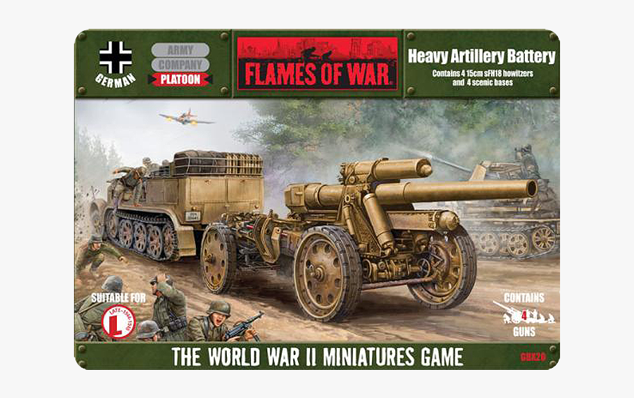 15 Cm Sfh - Heavy Howitzer German Ww2, Transparent Clipart