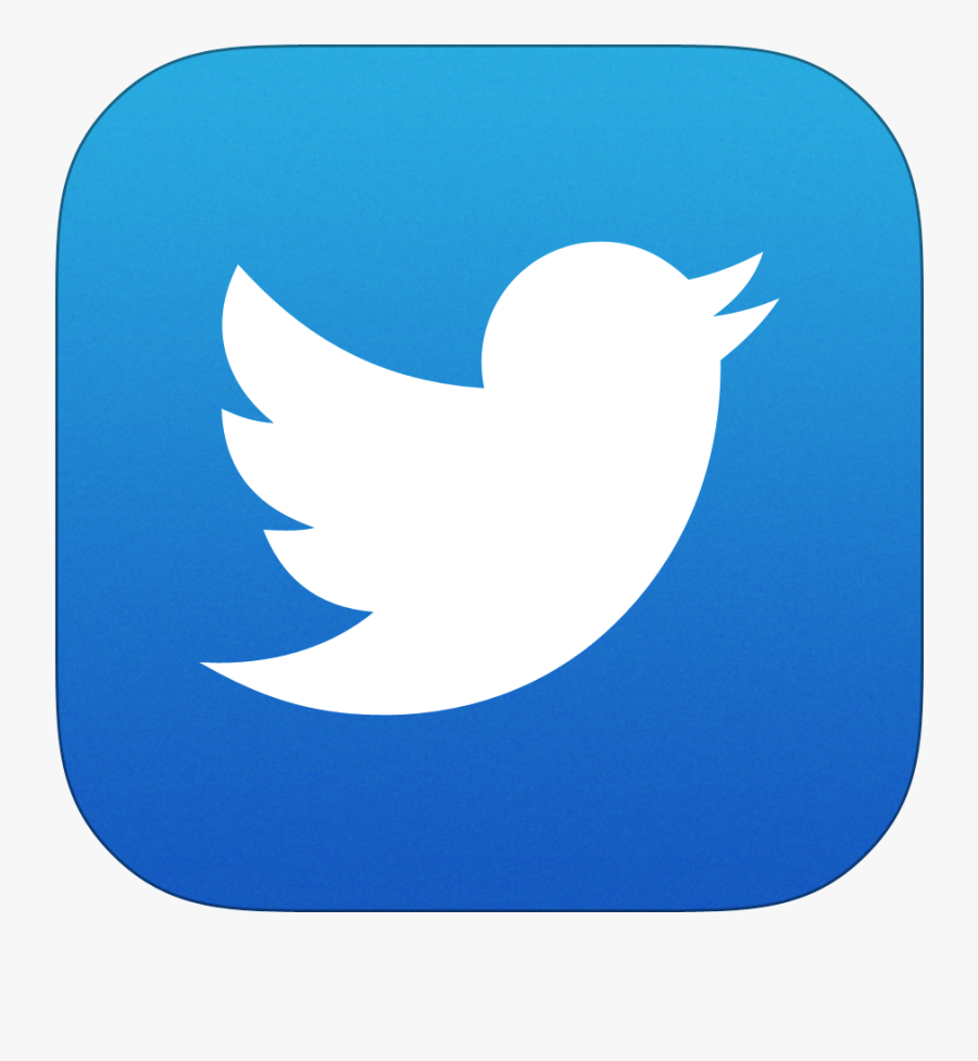 Twitter App Icon Png - Transparent Background Twitter Logo, Transparent Clipart