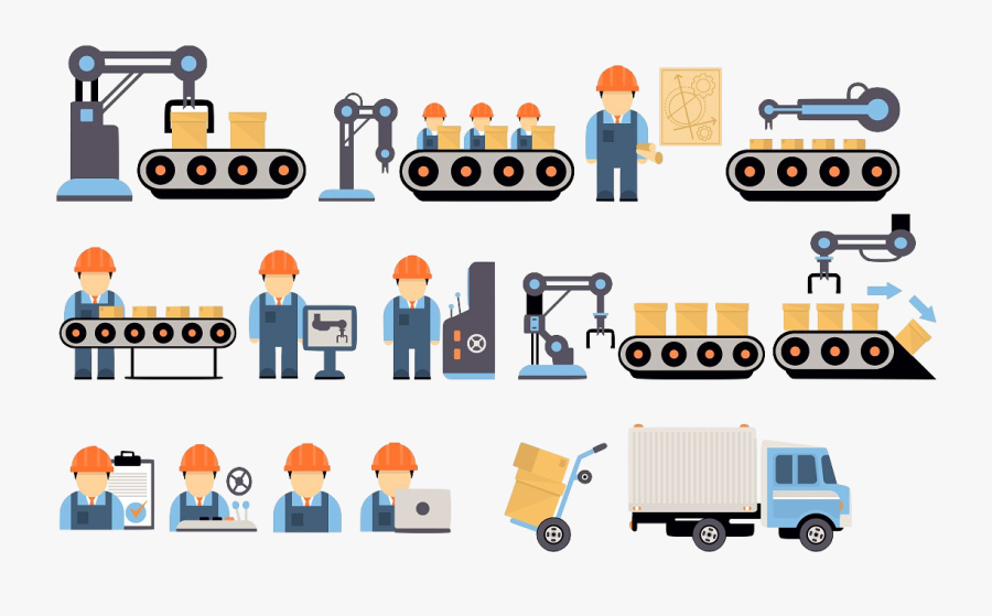 My Commerce Buddy - Production Process Clipart, Transparent Clipart