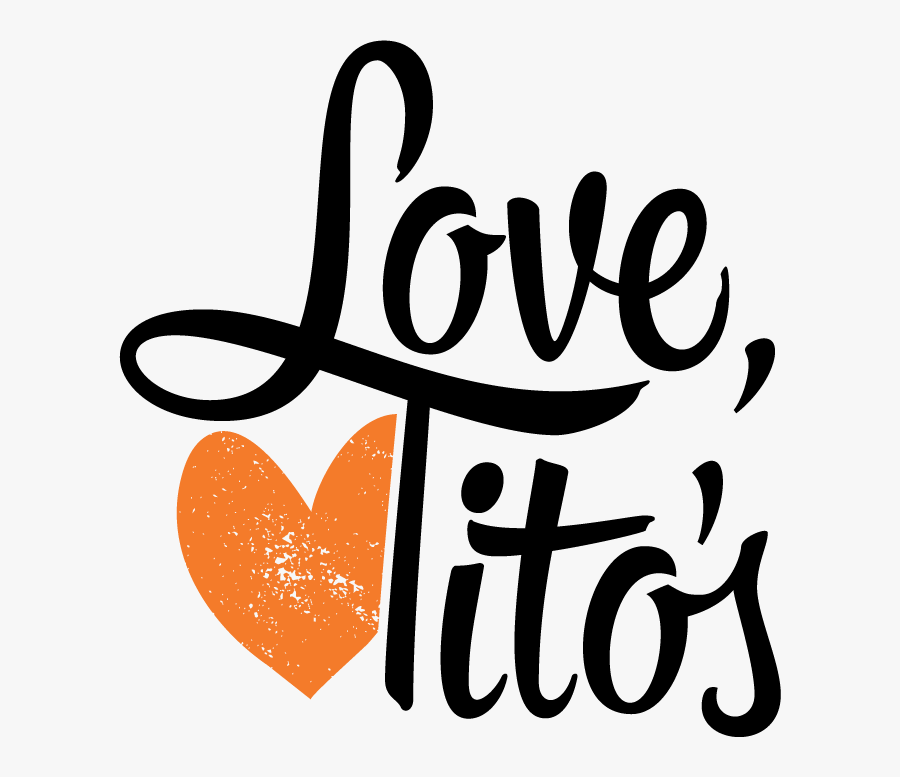 Tito's Handmade Vodka Font, Transparent Clipart