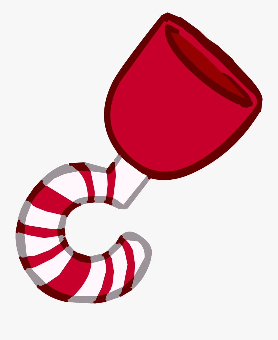 Candy Pirate Hook - Pirate Hook Red, Transparent Clipart