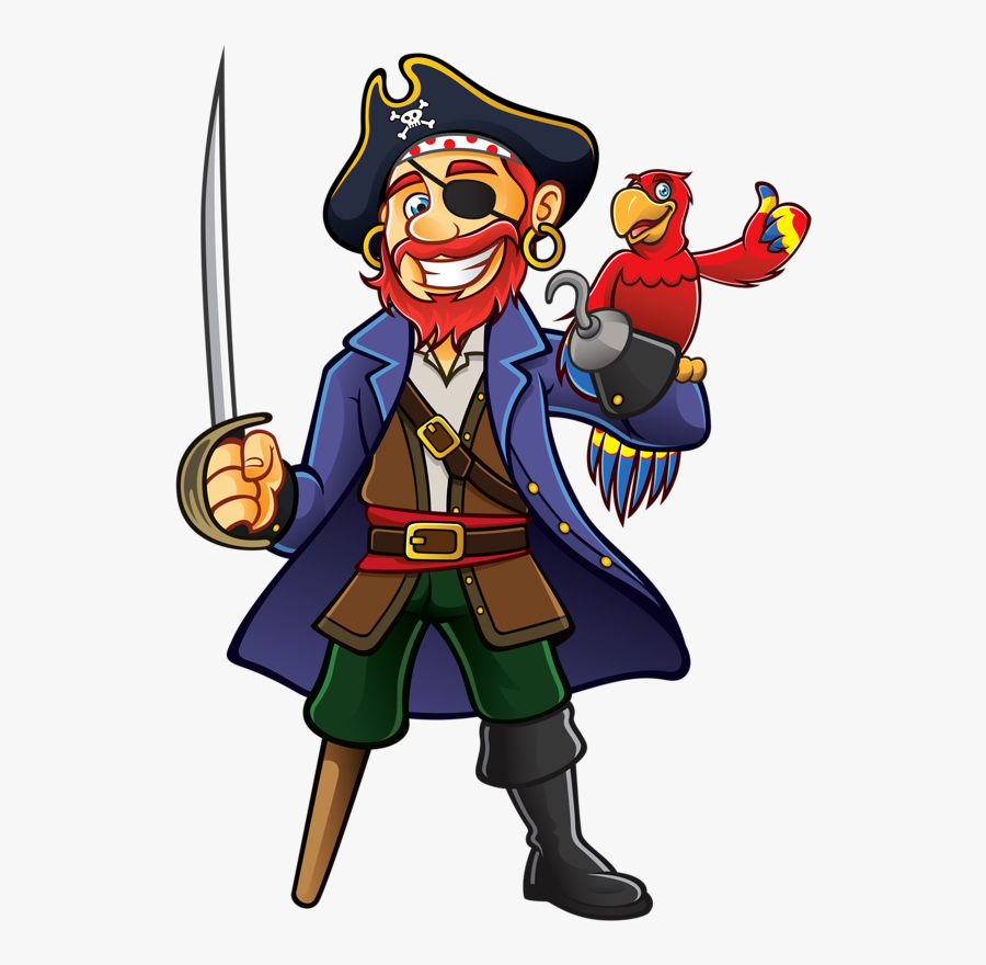 Captain Hook Piracy Royalty-free Privateer - Talk Like A Pirate Day Clip Art, Transparent Clipart
