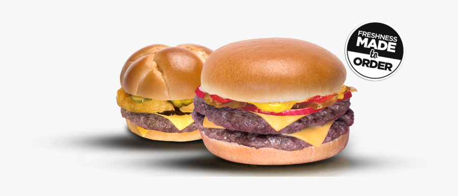 Premium Black Angus Steakburgers - Cheeseburger, Transparent Clipart