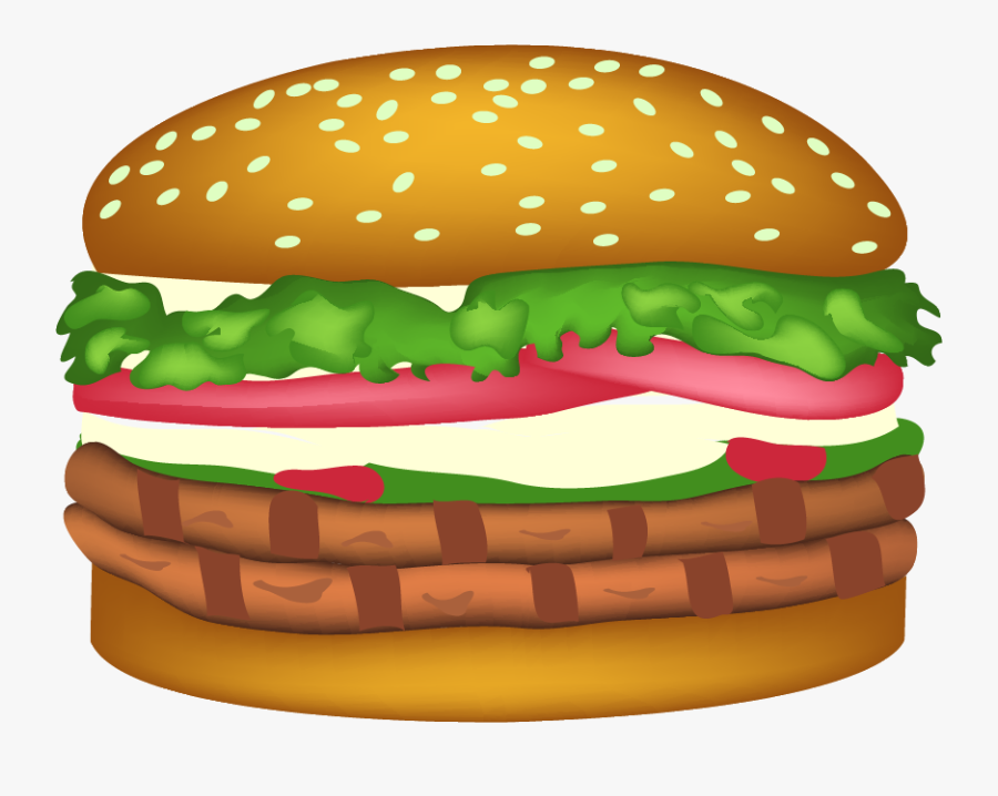 Cheeseburger, Transparent Clipart