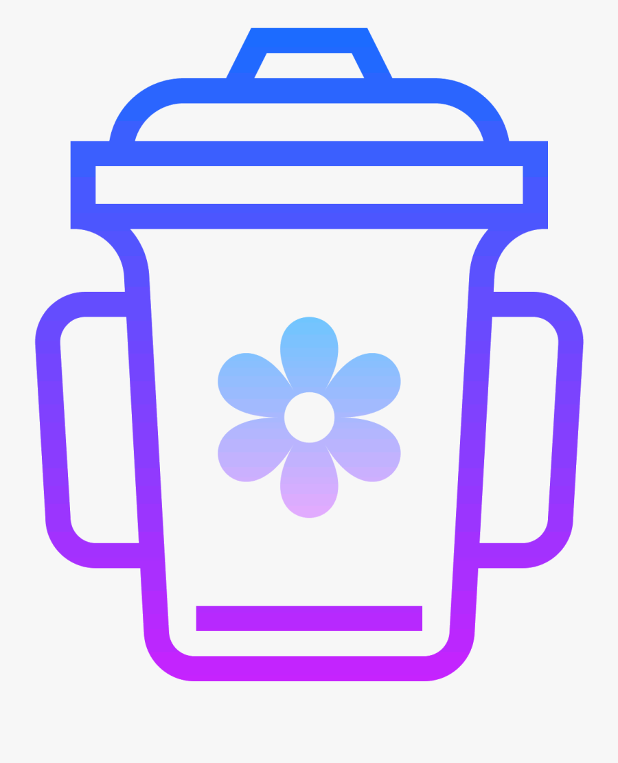 Sippy Cup Icono - Coffee Cup Black And White Clipart, Transparent Clipart