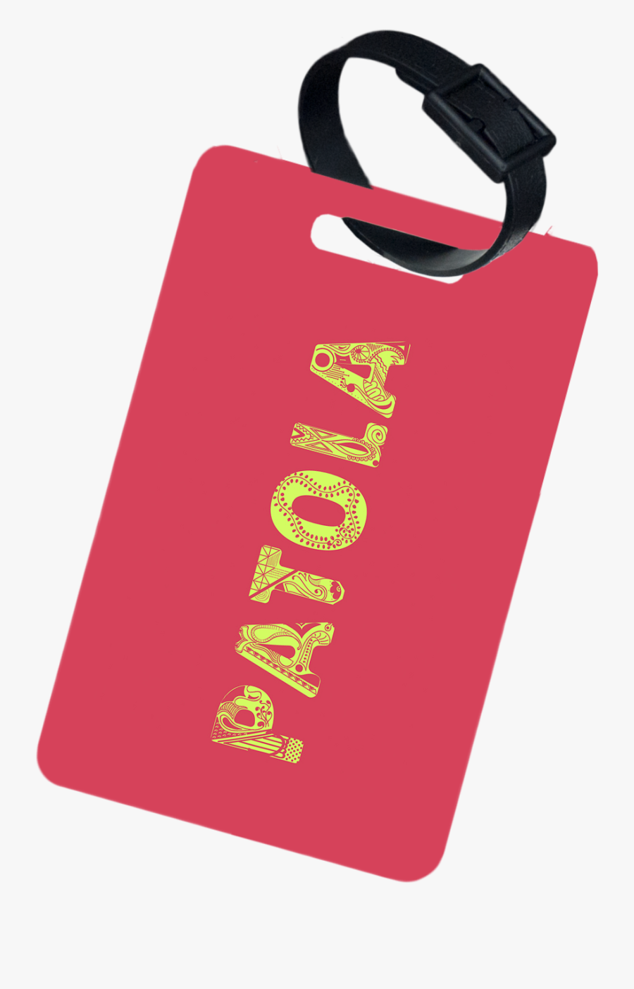 Transparent Luggage Tag Png - Bag Tag, Transparent Clipart