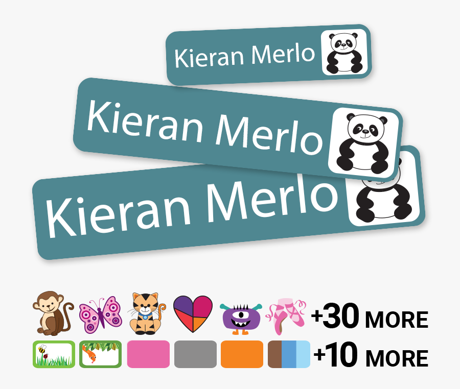 Baby Labels For Daycare And Playdates, Transparent Clipart