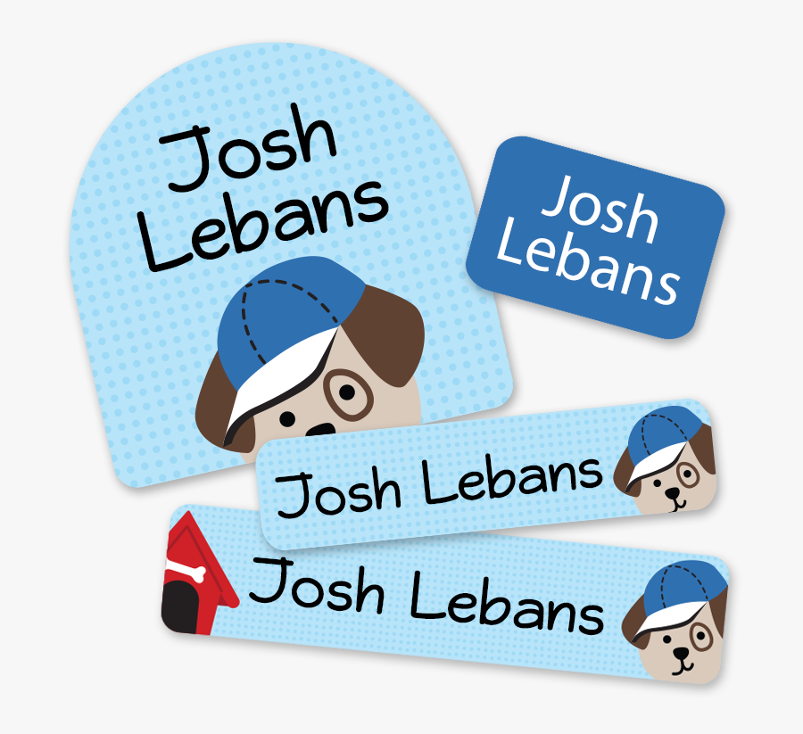 Puppy Dog Daycare Labels, Transparent Clipart