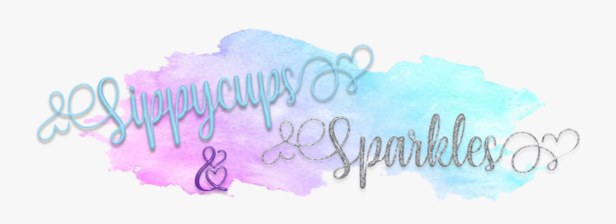 Sippy Cups & Sparkles - Calligraphy, Transparent Clipart