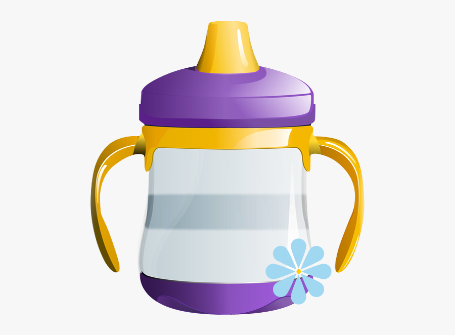 Kid Bottle Bands - Baby Sippy Cup Clipart, Transparent Clipart