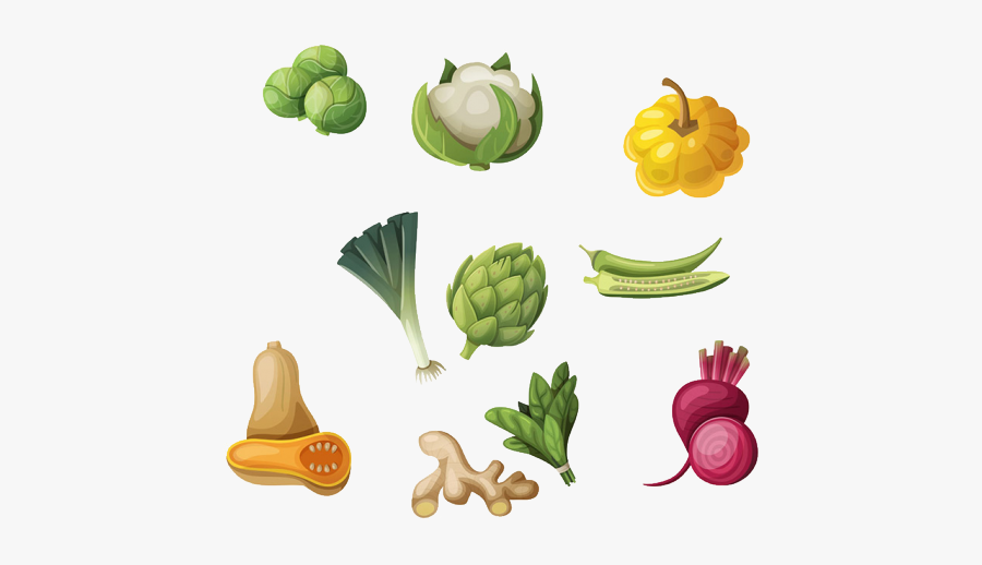 Okra Clipart Letsugas - Different Pictures Of Vegetables, Transparent Clipart