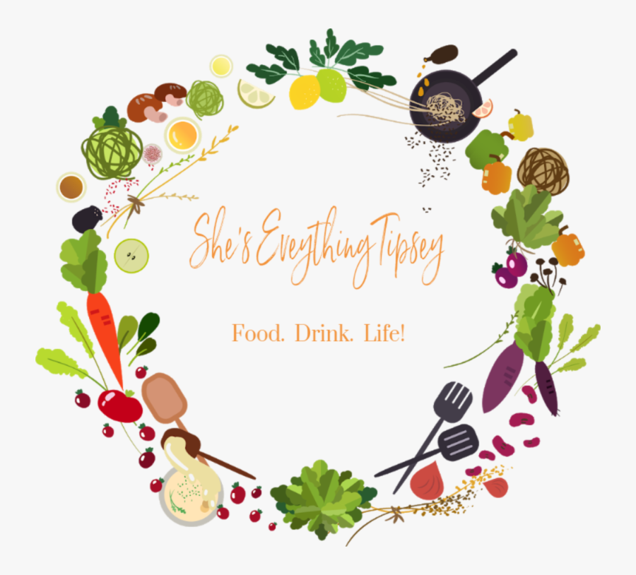 Border Fruits And Vegetables Circle, Transparent Clipart