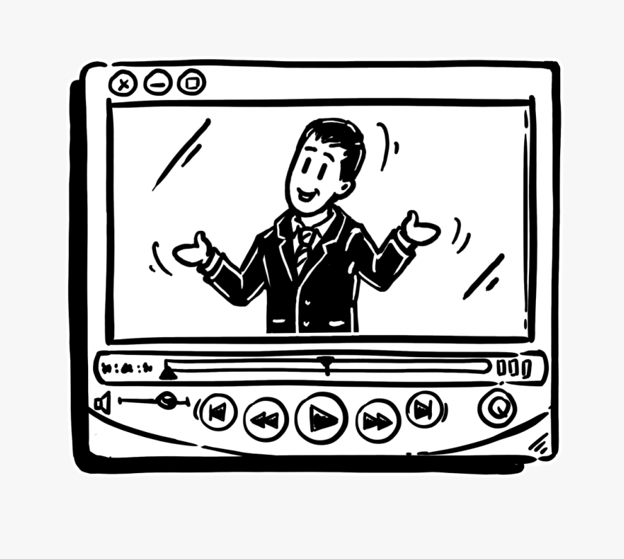 Adviser Video Player Preview-2 - Text Vs Video, Transparent Clipart