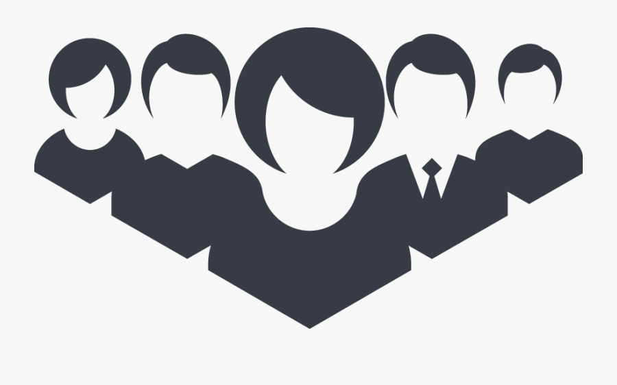 Customers Black And White, Transparent Clipart