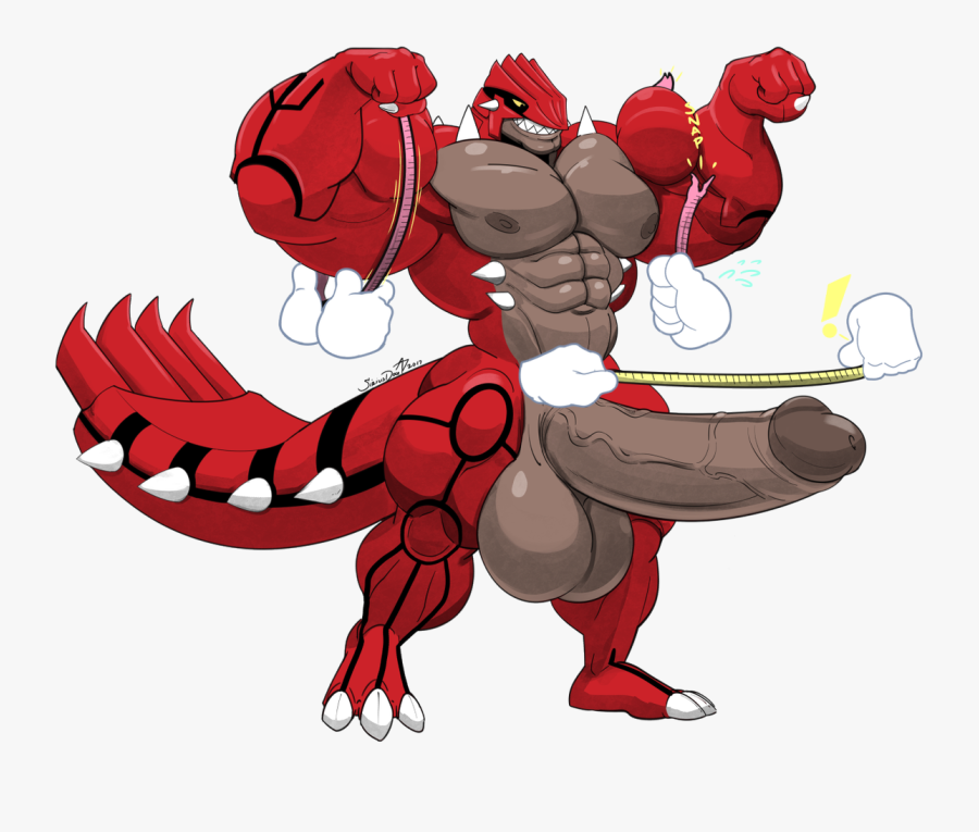 Transparent Muscular System Clipart - Groudon Png, Transparent Clipart