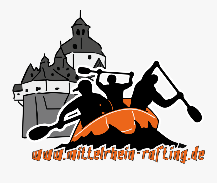 White Water Rafting Clipart, Transparent Clipart