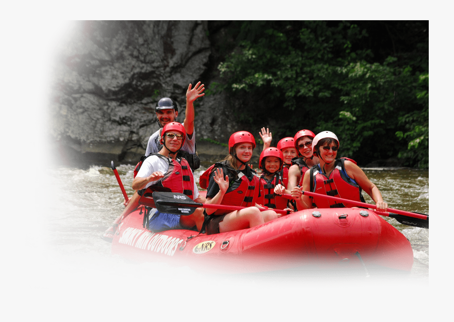 Trips On The Lower Pigeon River - Rafting, Transparent Clipart