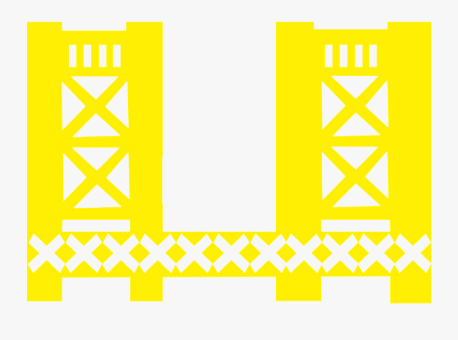 Transparent Mackinac Bridge Clipart - Motif, Transparent Clipart