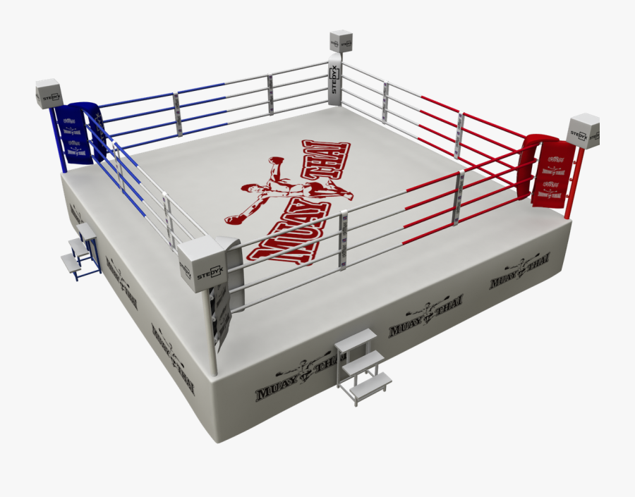 Clip Art Boxing Ring Png - Ringue De Muay Thai, Transparent Clipart