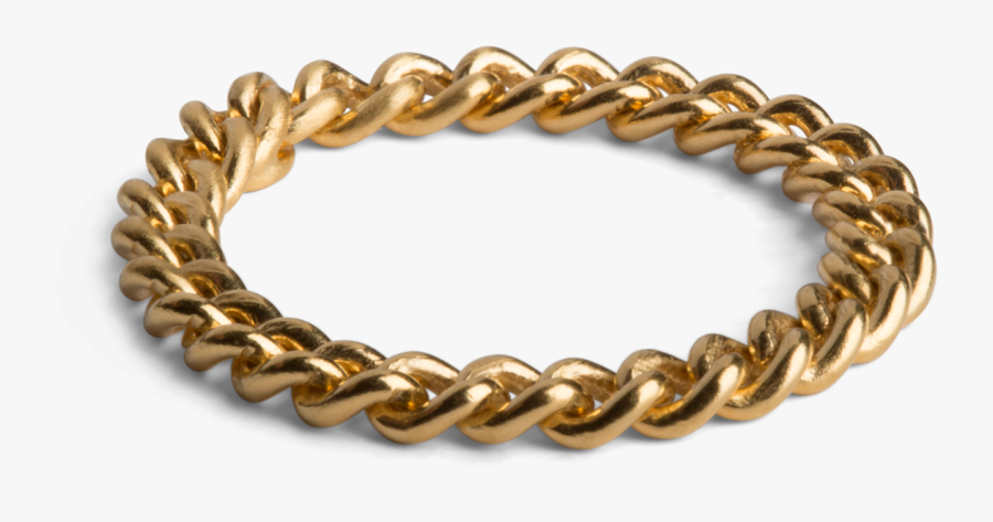 Jane Kønig Big Chain Ring , Png Download - Bracelet, Transparent Clipart