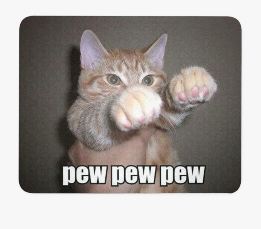 Clip Art Cat Mousepads Custom Printed - Don T Want To Monday, Transparent Clipart