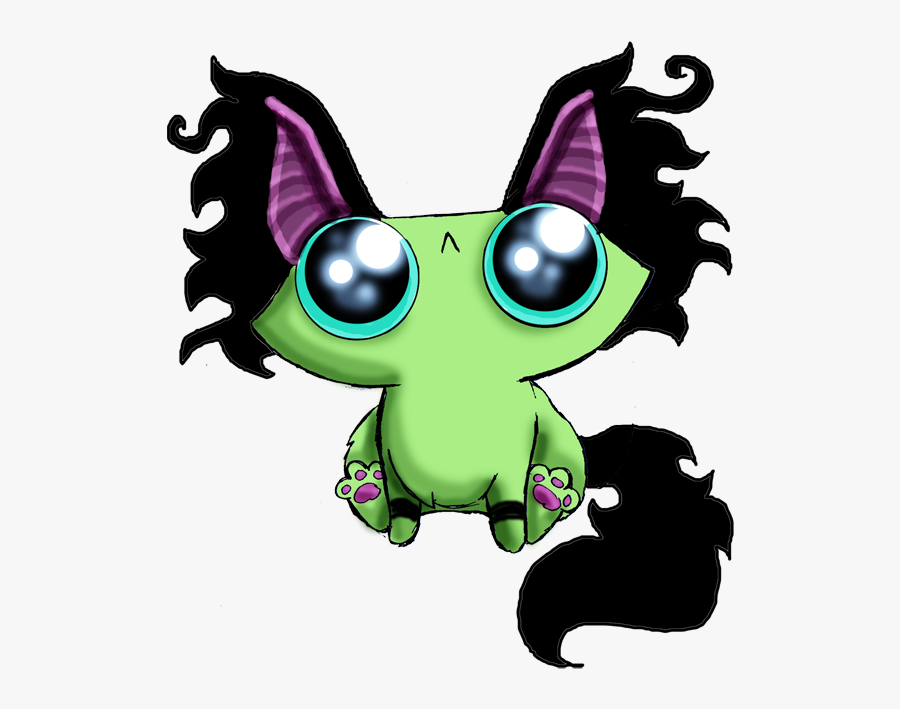 Free Funny Cat Adoptable Monster By Kingzoidlord - Cartoon, Transparent Clipart