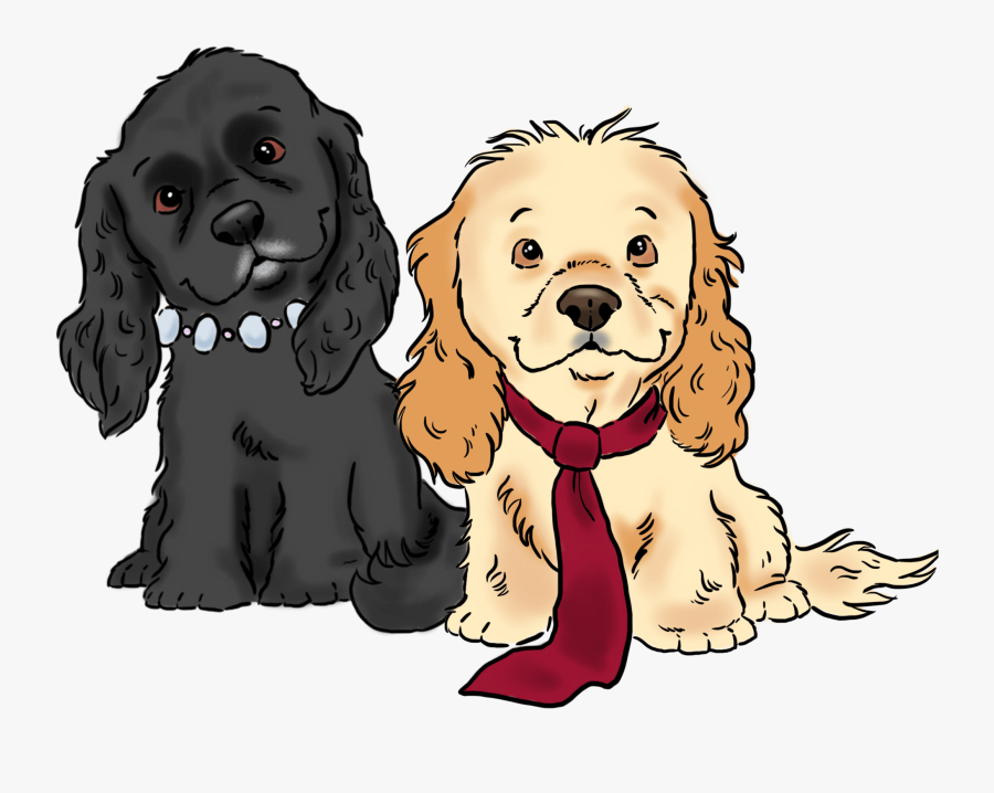 Cartoon Group Of Dogs, Transparent Clipart