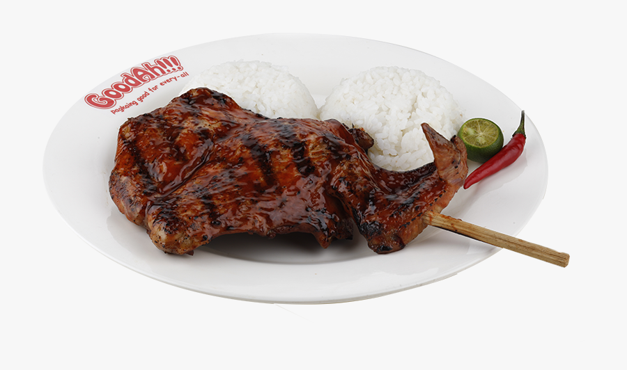 Bbq Chicken - Chicken Bbq With Rice, Transparent Clipart