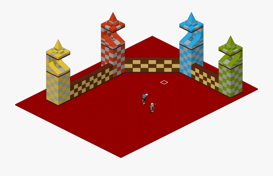 Transparent Harry Potter Quidditch Clipart - Habbo Quidditch, Transparent Clipart