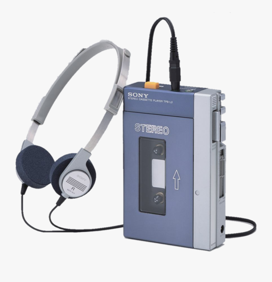 #80s #walkman - Personal Stereo, Transparent Clipart
