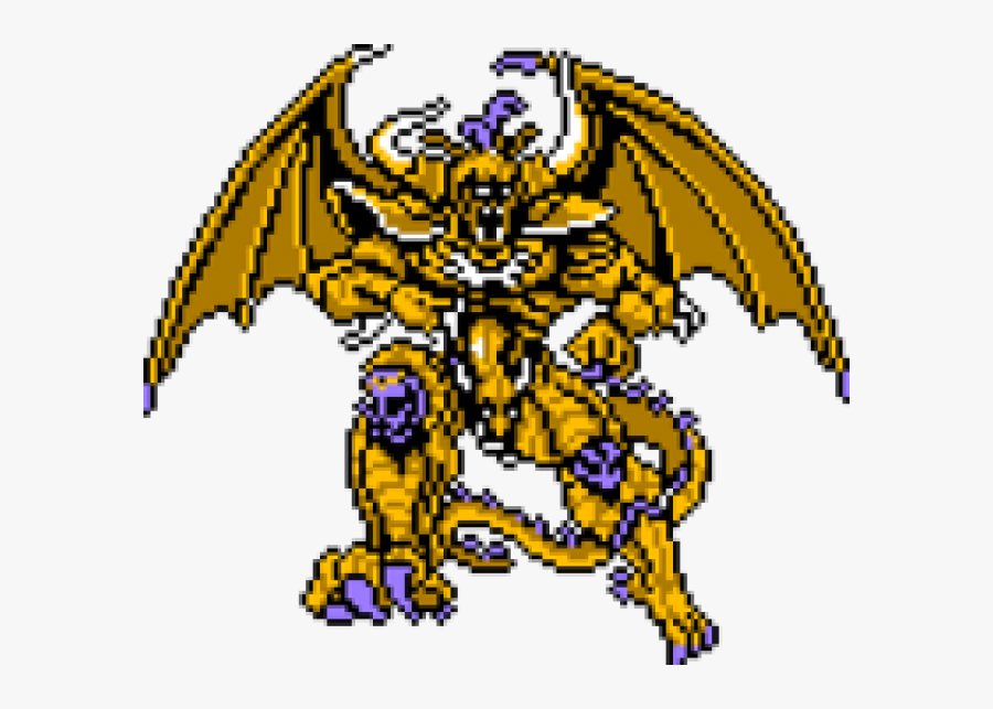 History Of Final Fantasy - Final Fantasy 1 Nes Bosses, Transparent Clipart